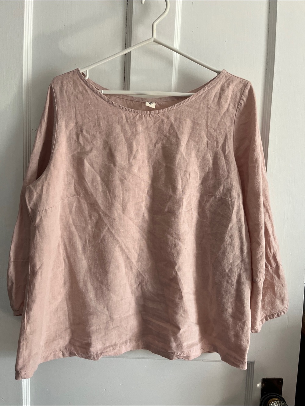 Smoking Lily Linen Top